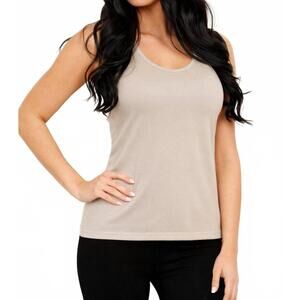 NEW ANGEL APPAREL bra-friendly tank top in cream
